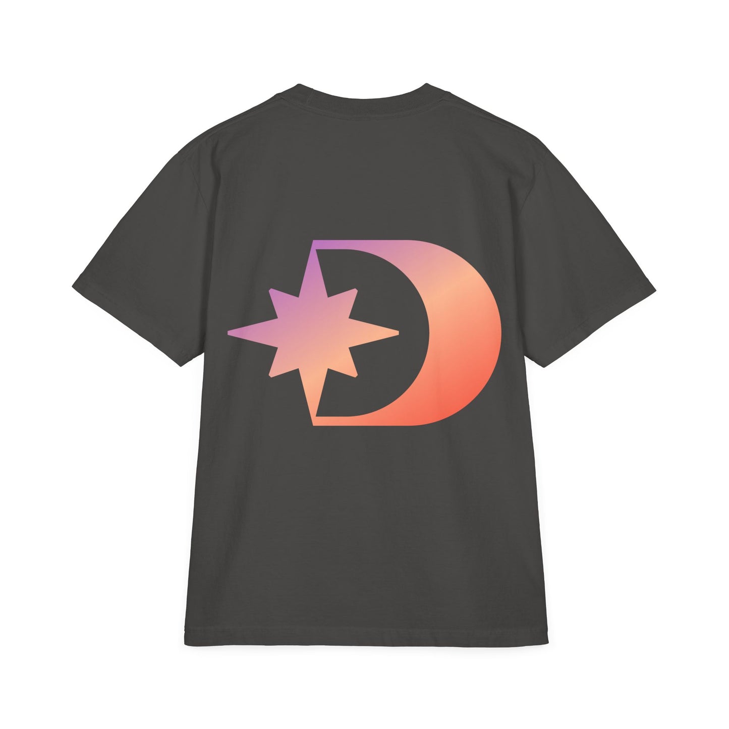 Customizable Unisex Garment-Dyed Drop-Shoulder T-Shirt