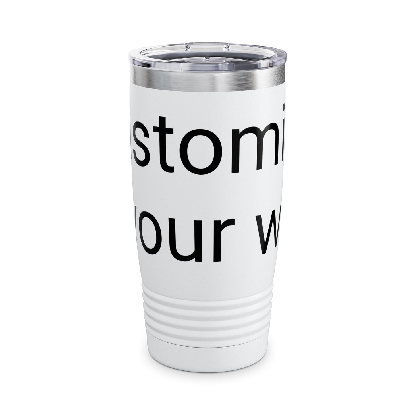 Personalized Ringneck Tumbler, 20oz Insulated Travel Mug, Custom Drinkware for Hot & Cold Beverages, Great Gift Idea