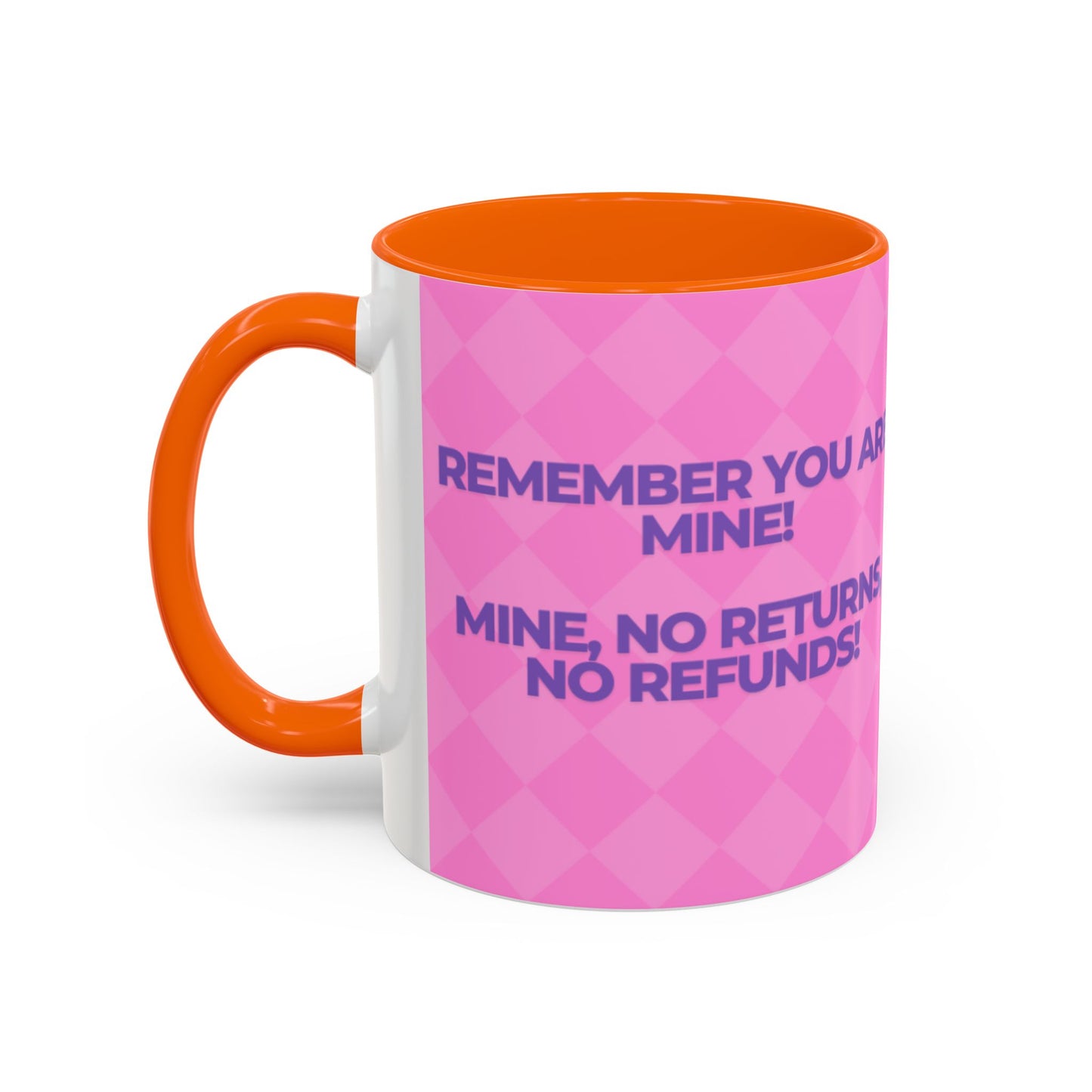 Playful Accent Coffee Mug Perfect Gift for Couples, Humor, Love, Valentines Day, Relationship Celebration, Funny Drinkware