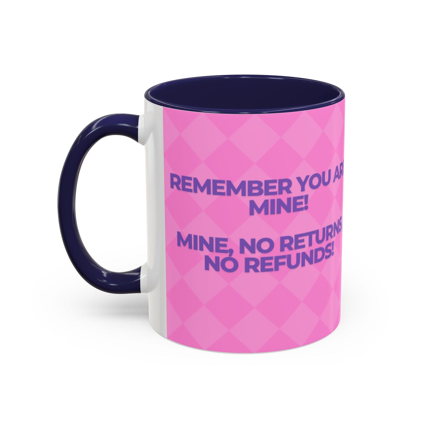 Playful Accent Coffee Mug Perfect Gift for Couples, Humor, Love, Valentines Day, Relationship Celebration, Funny Drinkware