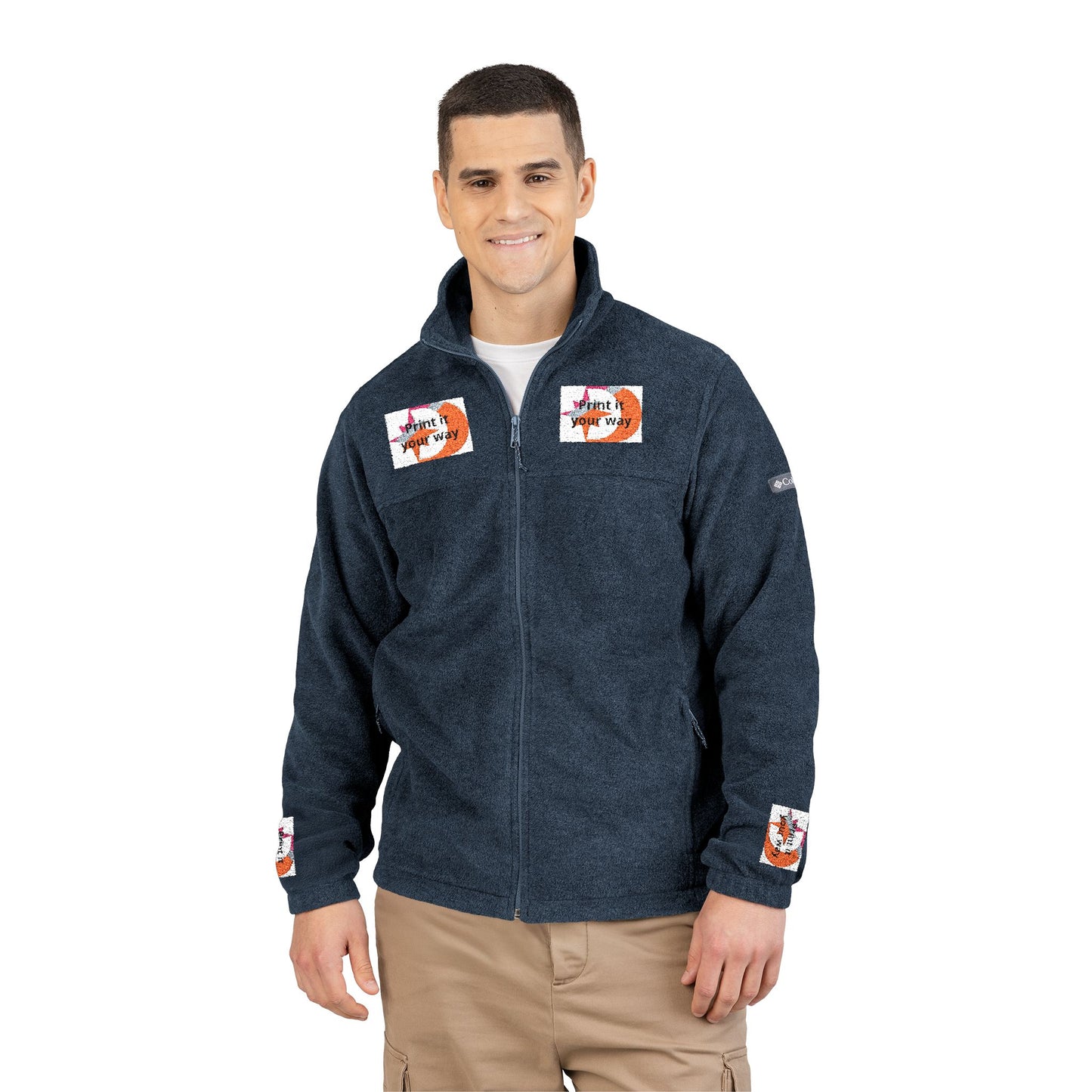 Columbia Embroidered Customizable Fleece Jacket