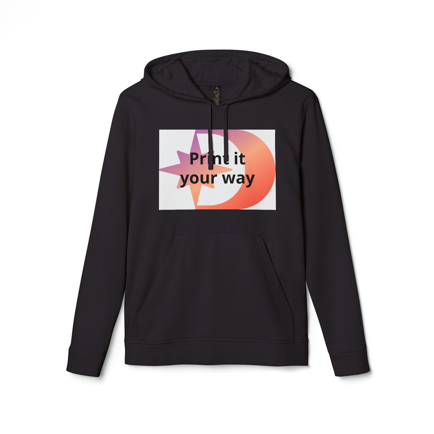 Adidas Minimalist Customizable White Hoodie