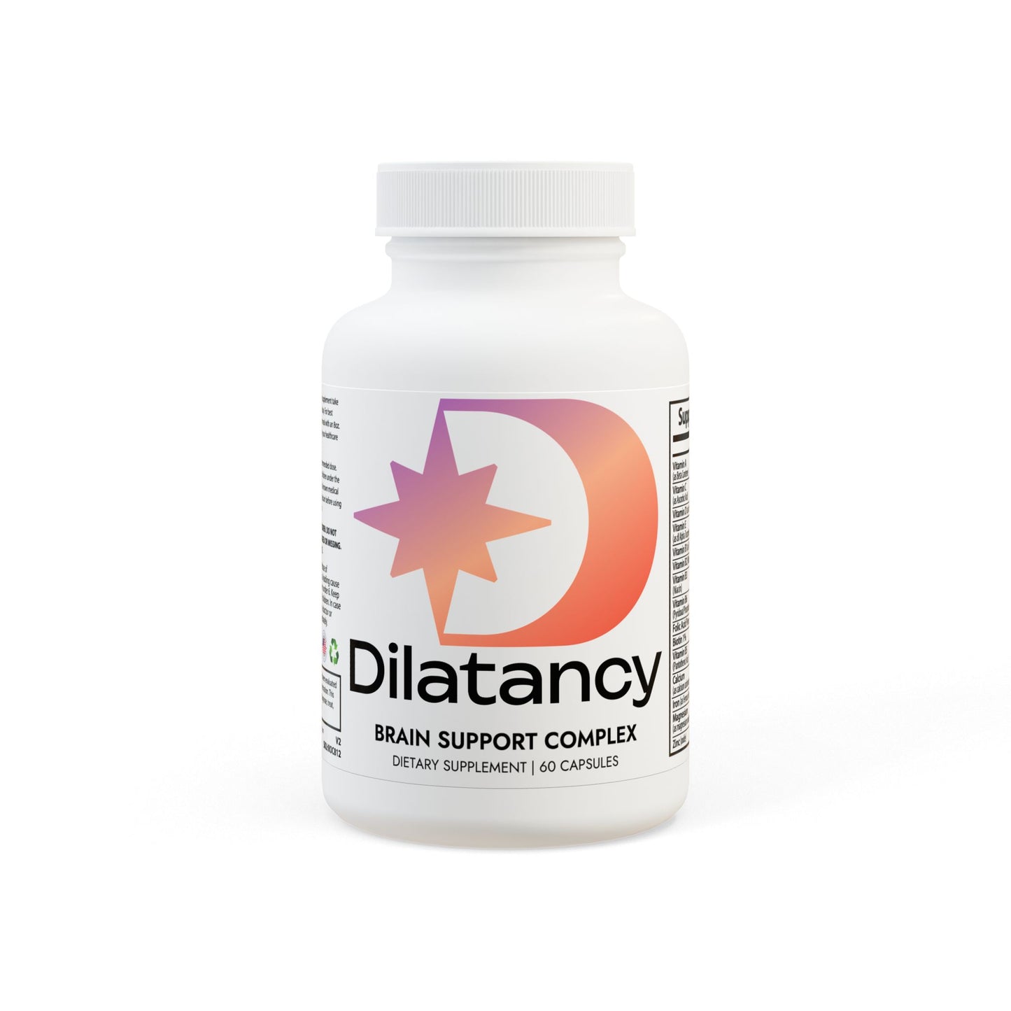 Dilatancy Brain Support Complex Supplement (60 Capsules)