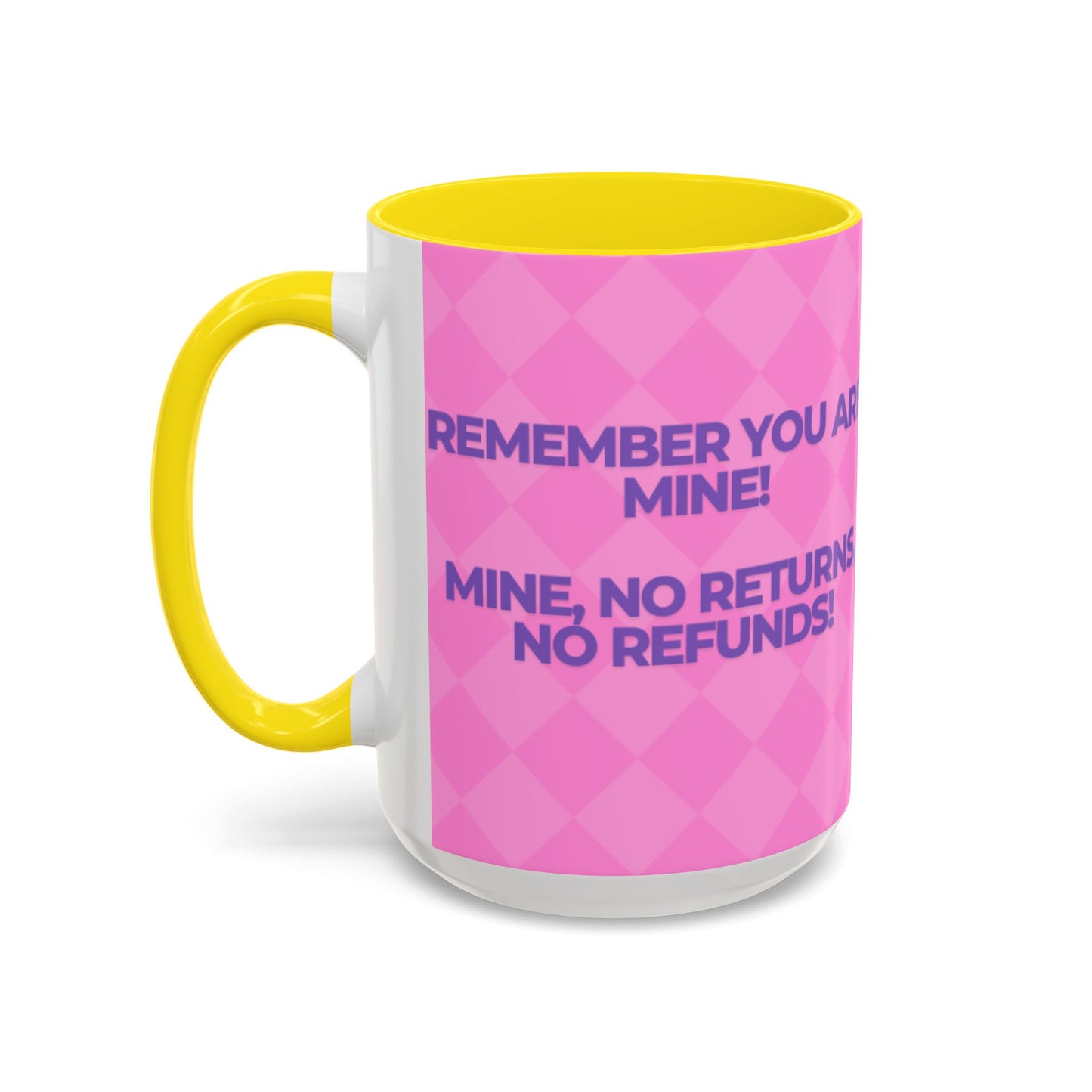 Playful Accent Coffee Mug Perfect Gift for Couples, Humor, Love, Valentines Day, Relationship Celebration, Funny Drinkware