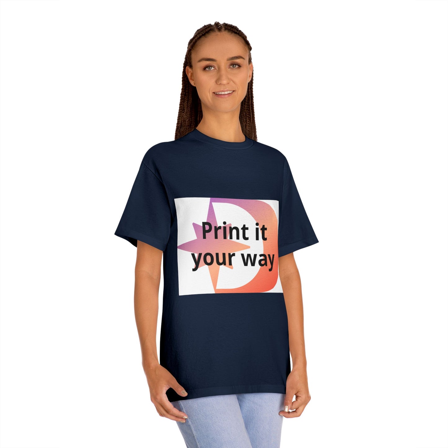 American Apparel Customizable Tee Customizable Graphic Shirt