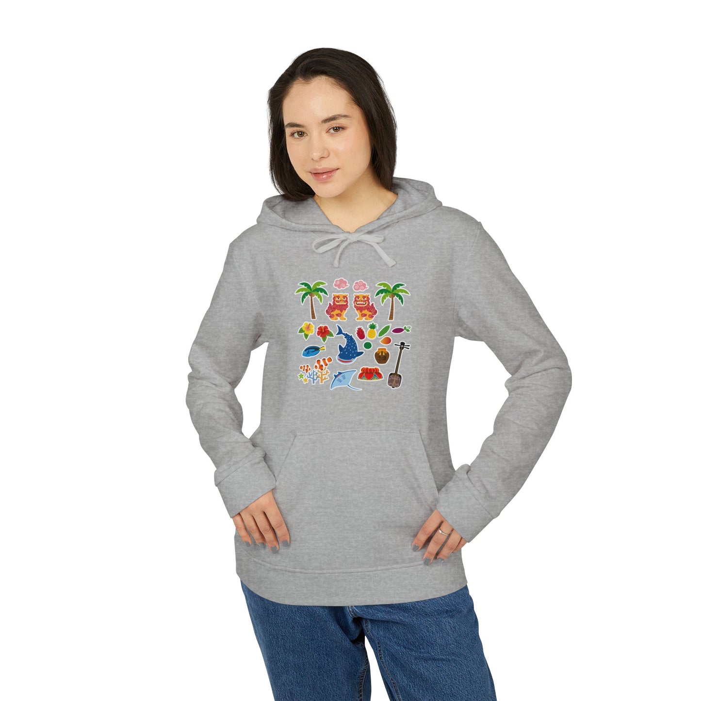 Tropical Paradise Fleece Hoodie