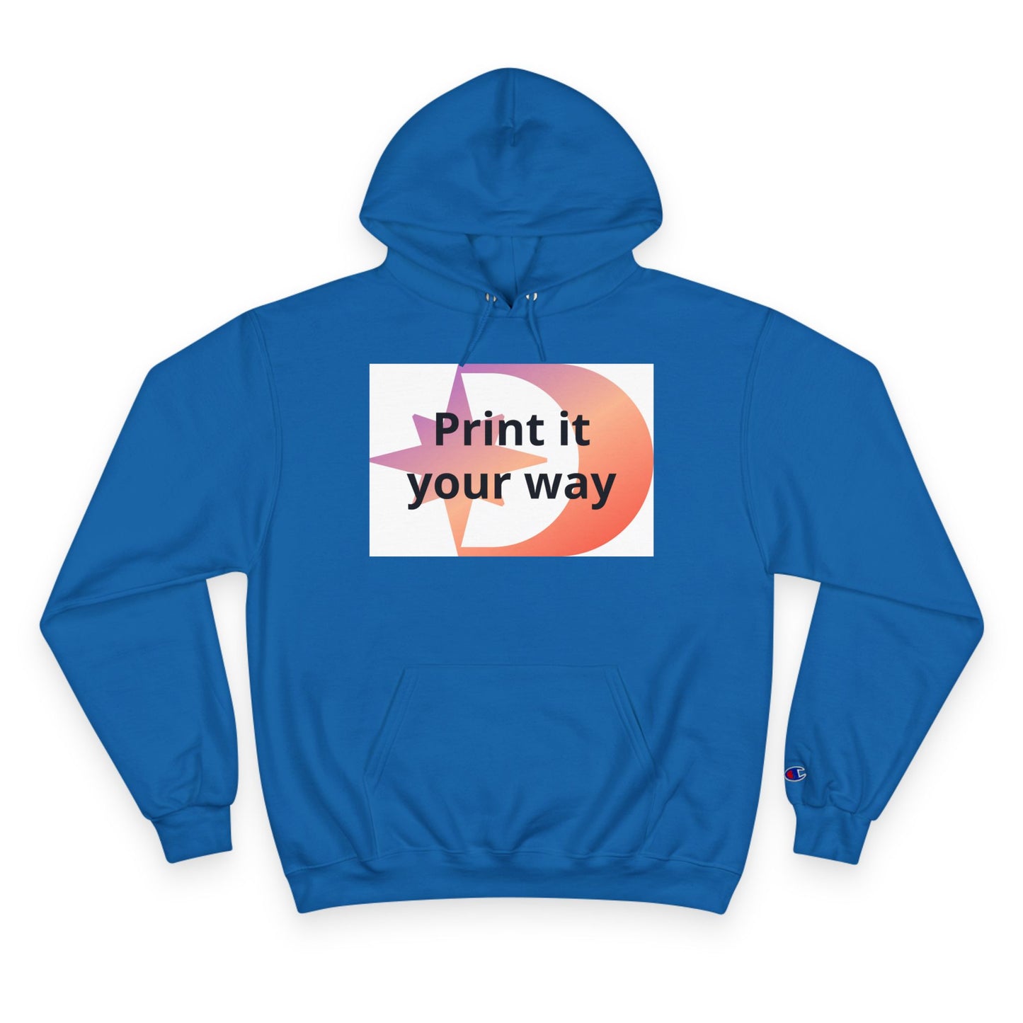 Champion Customizable Hoodie