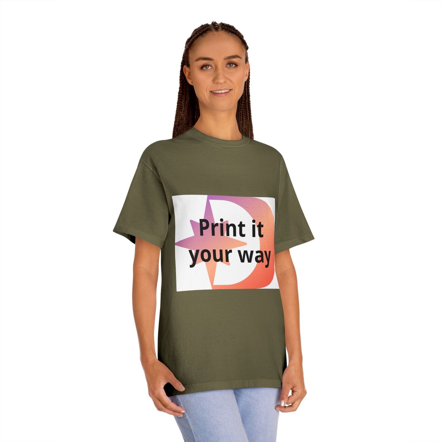 American Apparel Customizable Tee Customizable Graphic Shirt
