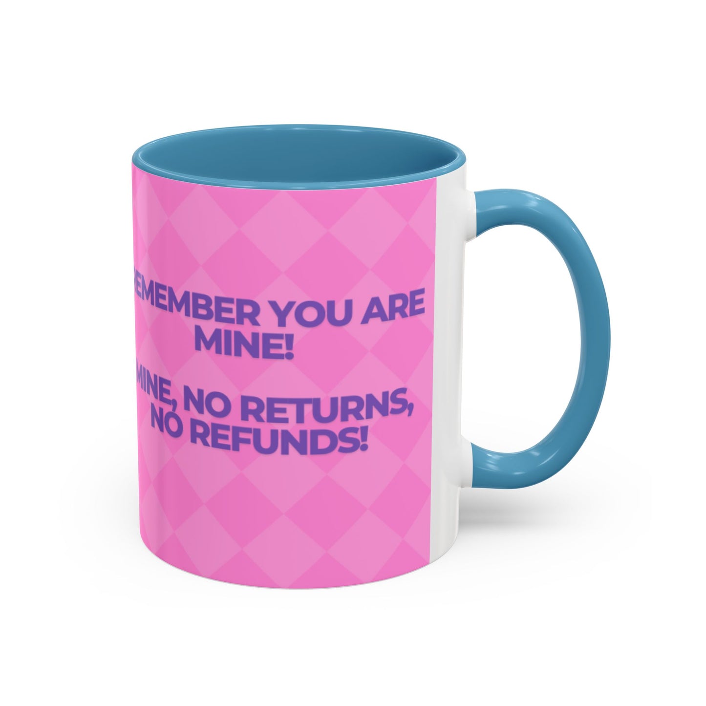Playful Accent Coffee Mug Perfect Gift for Couples, Humor, Love, Valentines Day, Relationship Celebration, Funny Drinkware