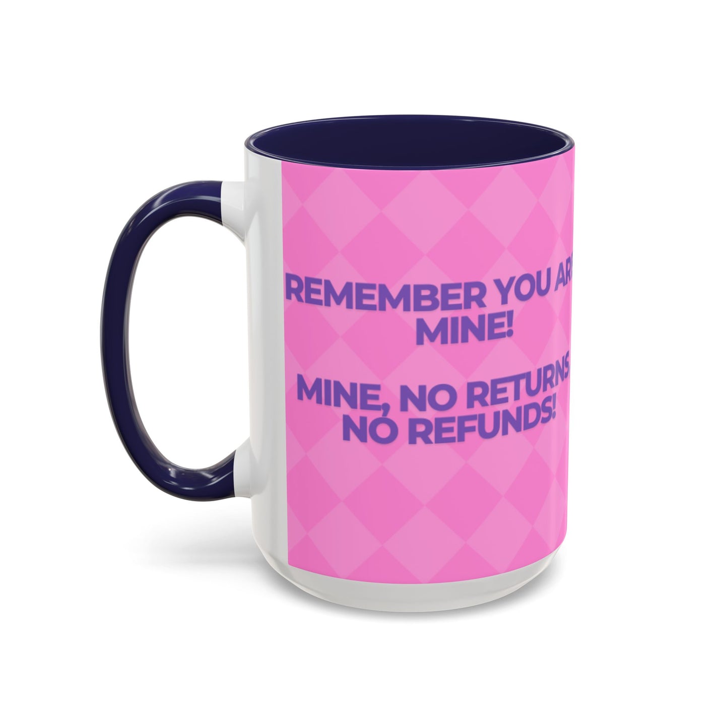 Playful Accent Coffee Mug Perfect Gift for Couples, Humor, Love, Valentines Day, Relationship Celebration, Funny Drinkware