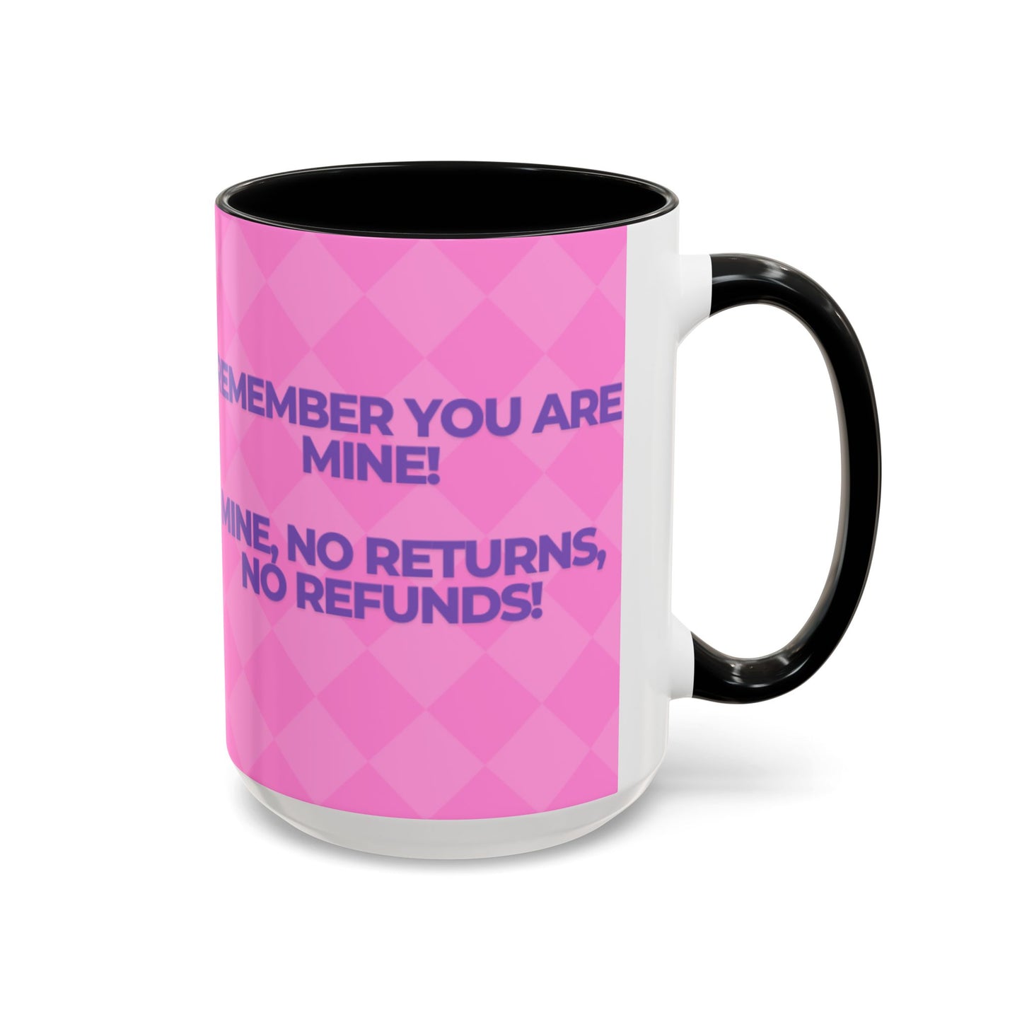 Playful Accent Coffee Mug Perfect Gift for Couples, Humor, Love, Valentines Day, Relationship Celebration, Funny Drinkware