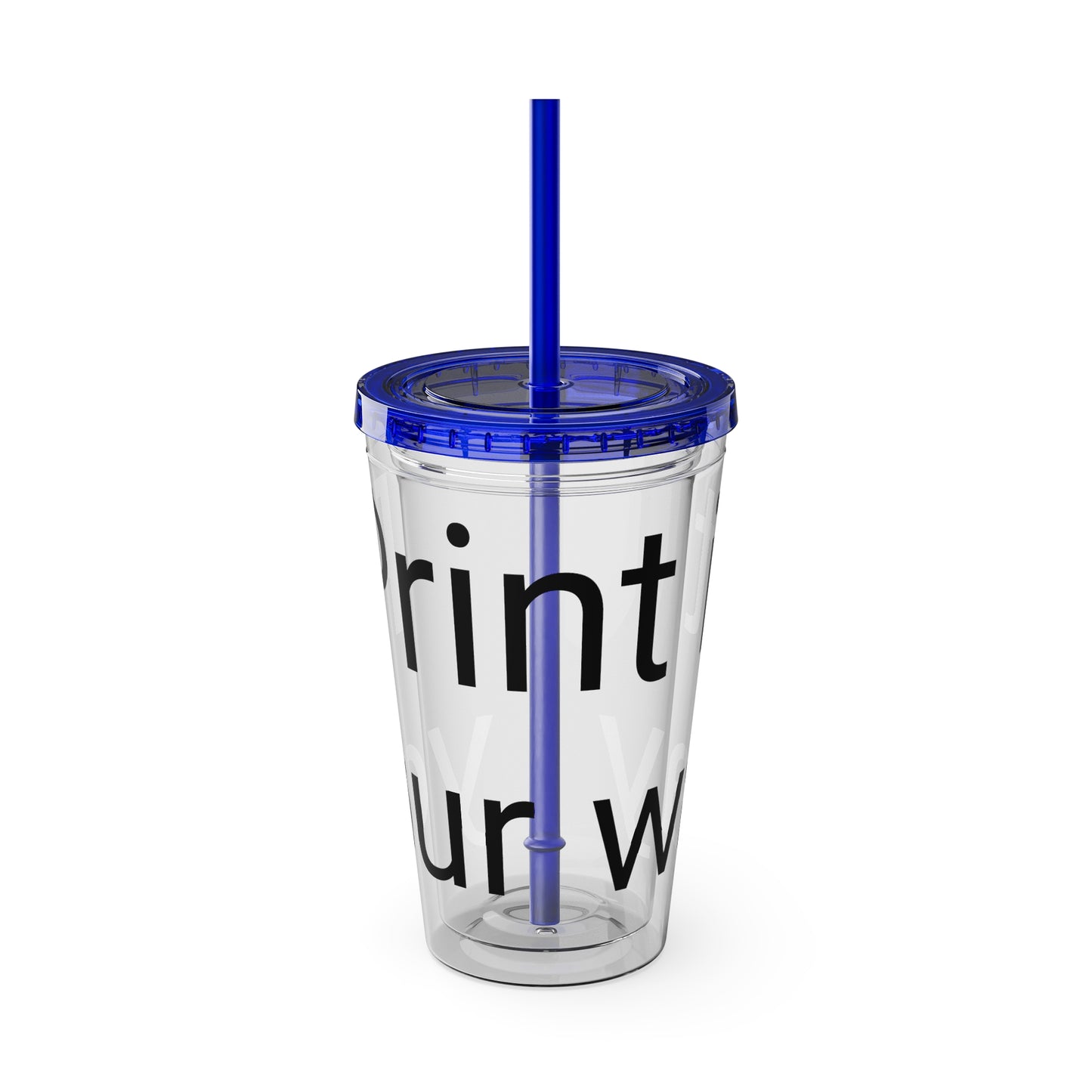 Sunsplash Tumbler with Straw | Motivational Travel Mug for Coffee Lovers, Reusable Drink Container, Eco-Friendly Gift, Summer Vibes