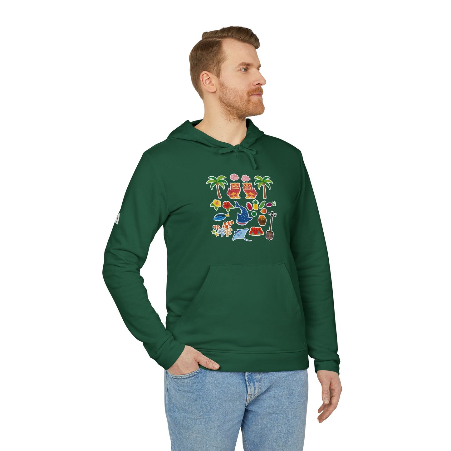 Tropical Paradise Fleece Hoodie