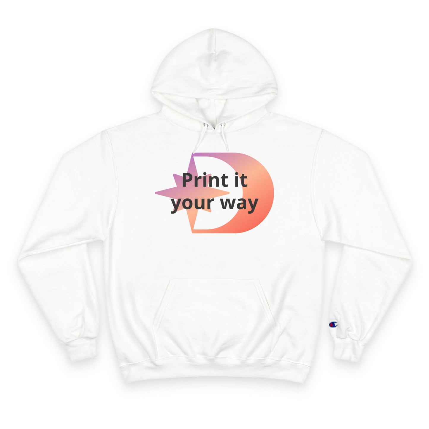 Champion Customizable Hoodie