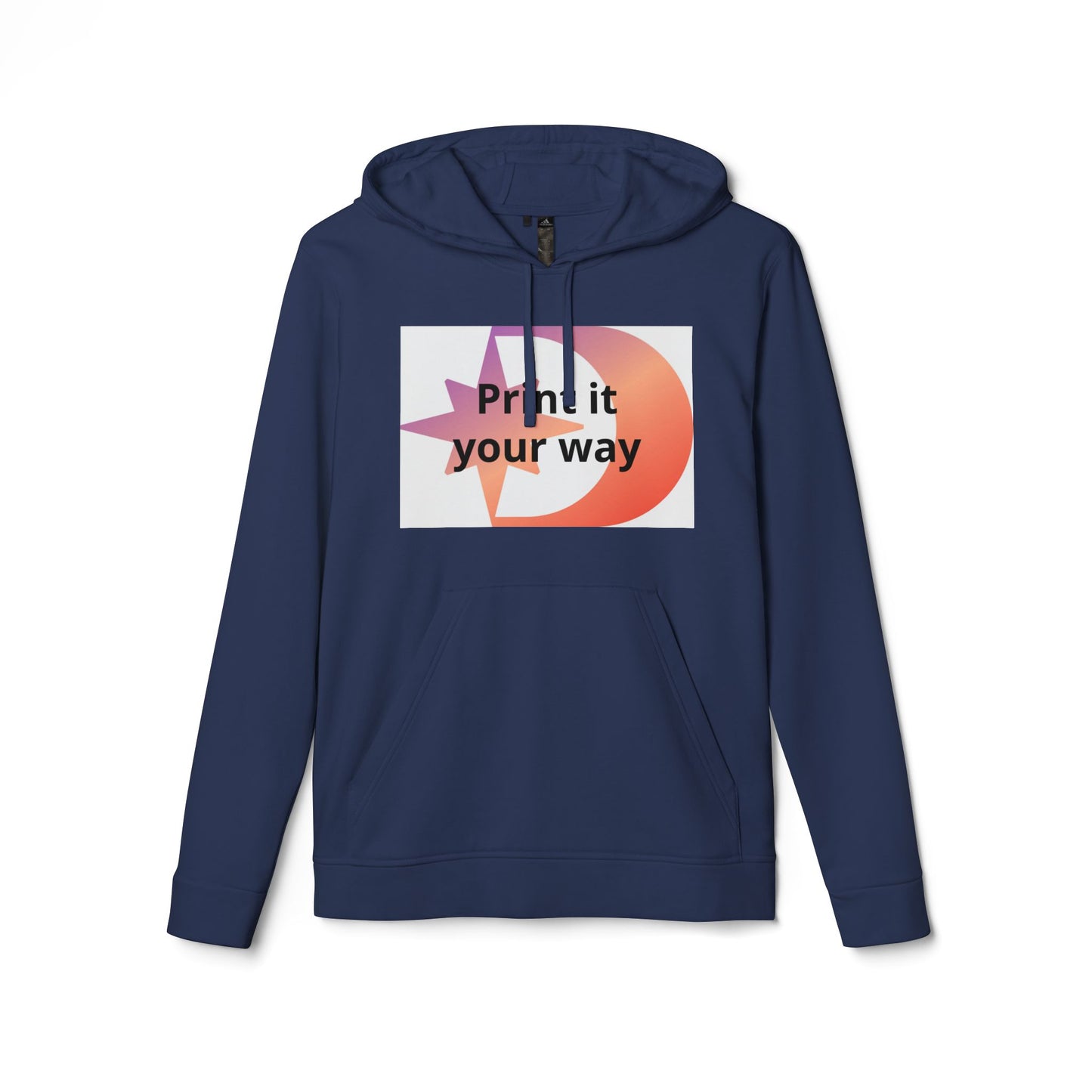 Adidas Minimalist Customizable White Hoodie