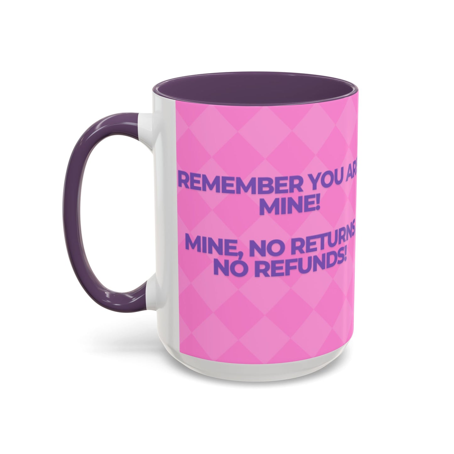 Playful Accent Coffee Mug Perfect Gift for Couples, Humor, Love, Valentines Day, Relationship Celebration, Funny Drinkware