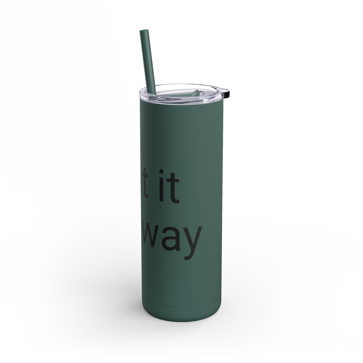 Personalized Matte Tumbler, Custom 20oz Drink Cup, Ideal for Gifts, Travel Mug, Home & Office, Monogrammed Beverage Holder