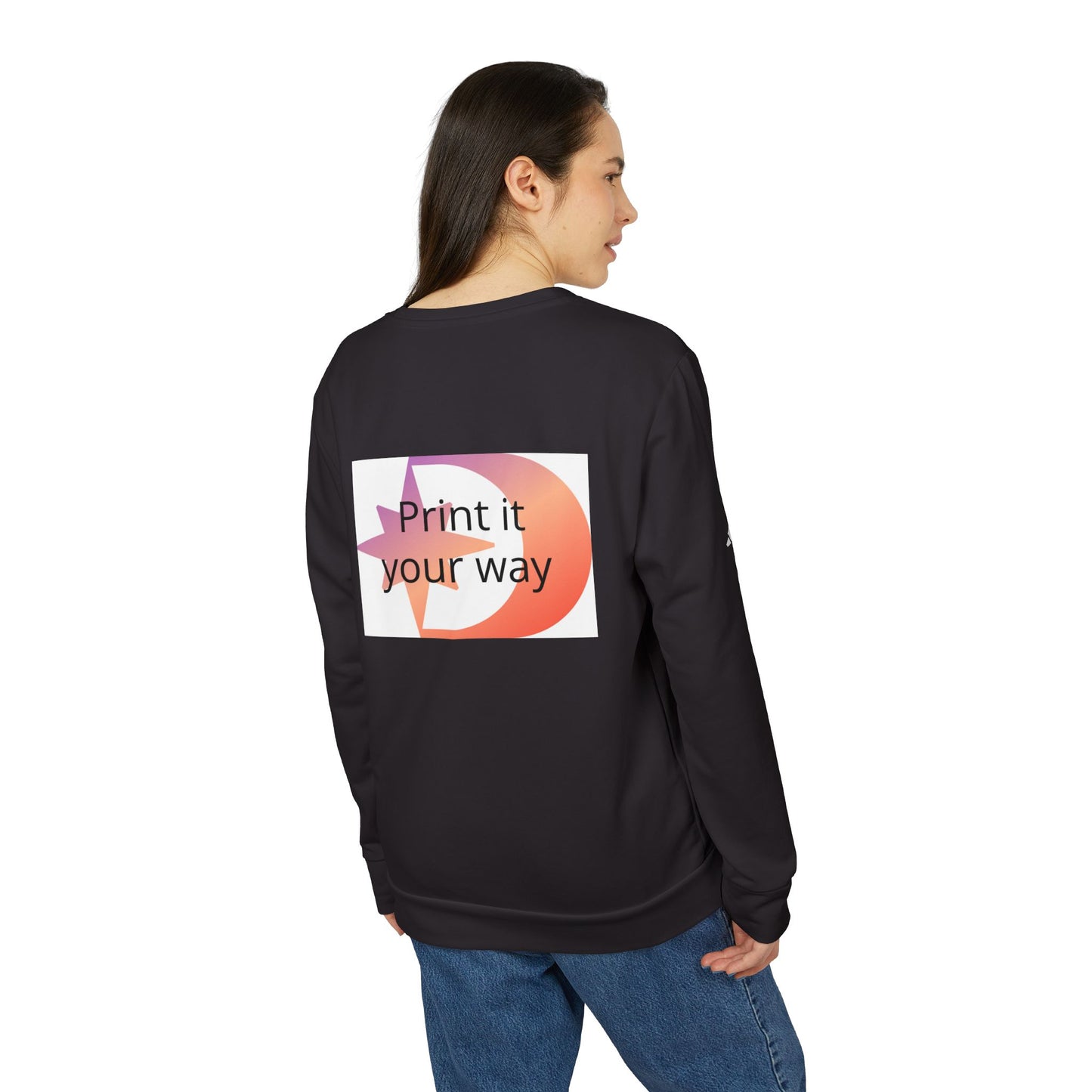 Adidas Customizable Crewneck Sweatshirt