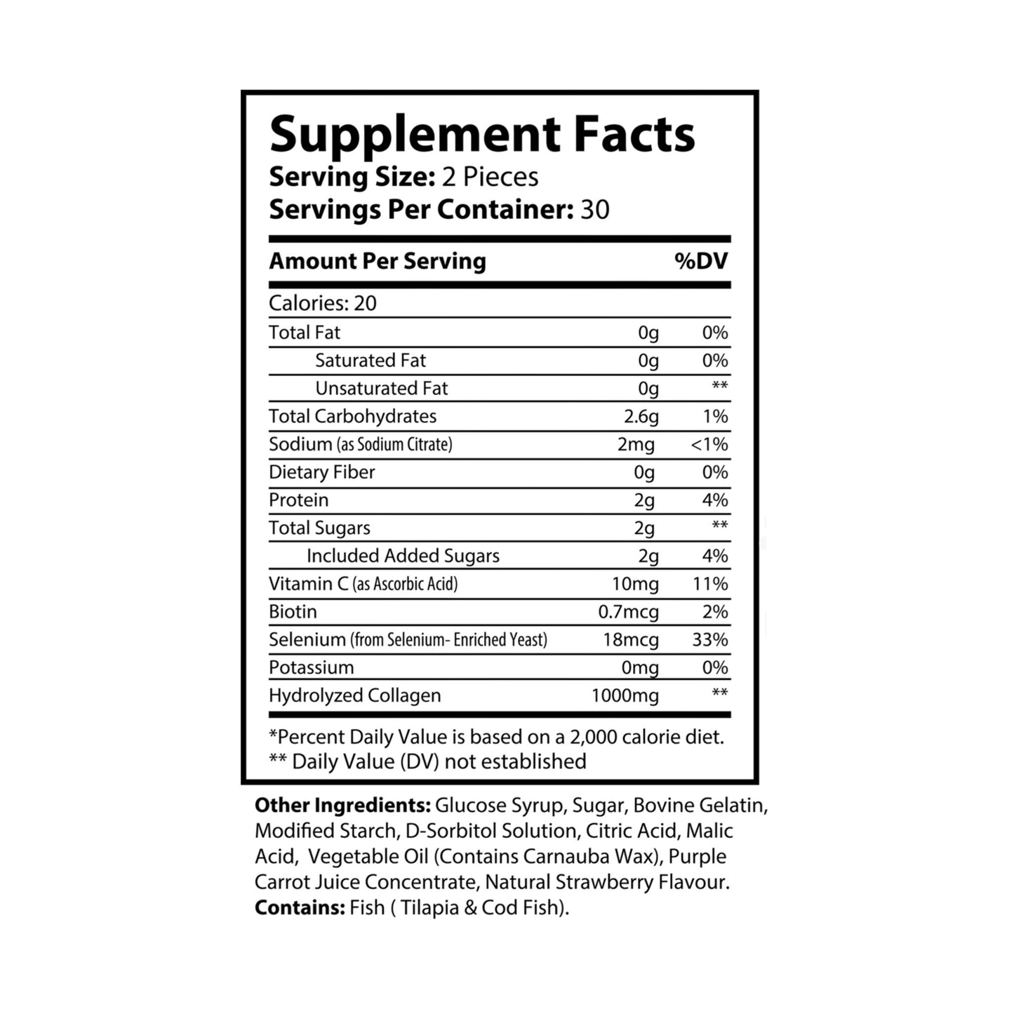 Dilatancy Collagen Gummies (60 Gummies)