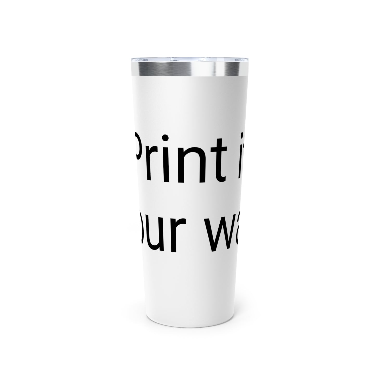 Personalized Copper Vacuum Insulated Tumbler, 22oz | Ideal for Travel, Coffee Lovers, Gifts, Birthdays, and Holidays | "Print in your way"