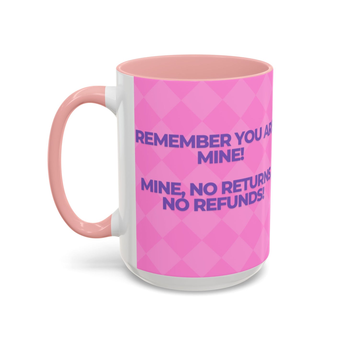 Playful Accent Coffee Mug Perfect Gift for Couples, Humor, Love, Valentines Day, Relationship Celebration, Funny Drinkware