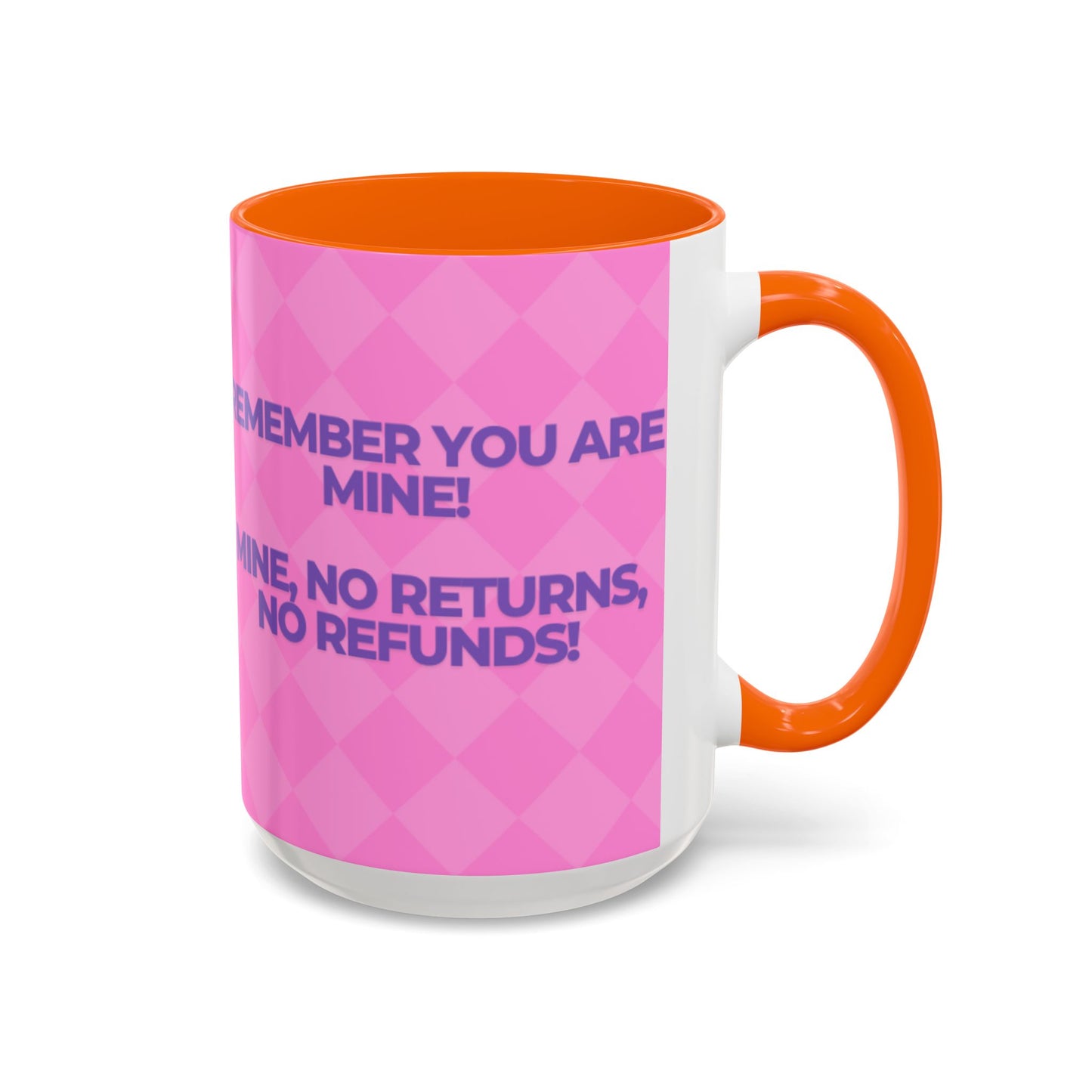 Playful Accent Coffee Mug Perfect Gift for Couples, Humor, Love, Valentines Day, Relationship Celebration, Funny Drinkware