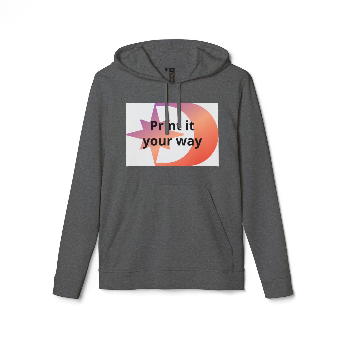 Adidas Minimalist Customizable White Hoodie