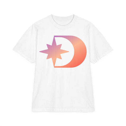 Customizable Unisex Garment-Dyed Drop-Shoulder T-Shirt