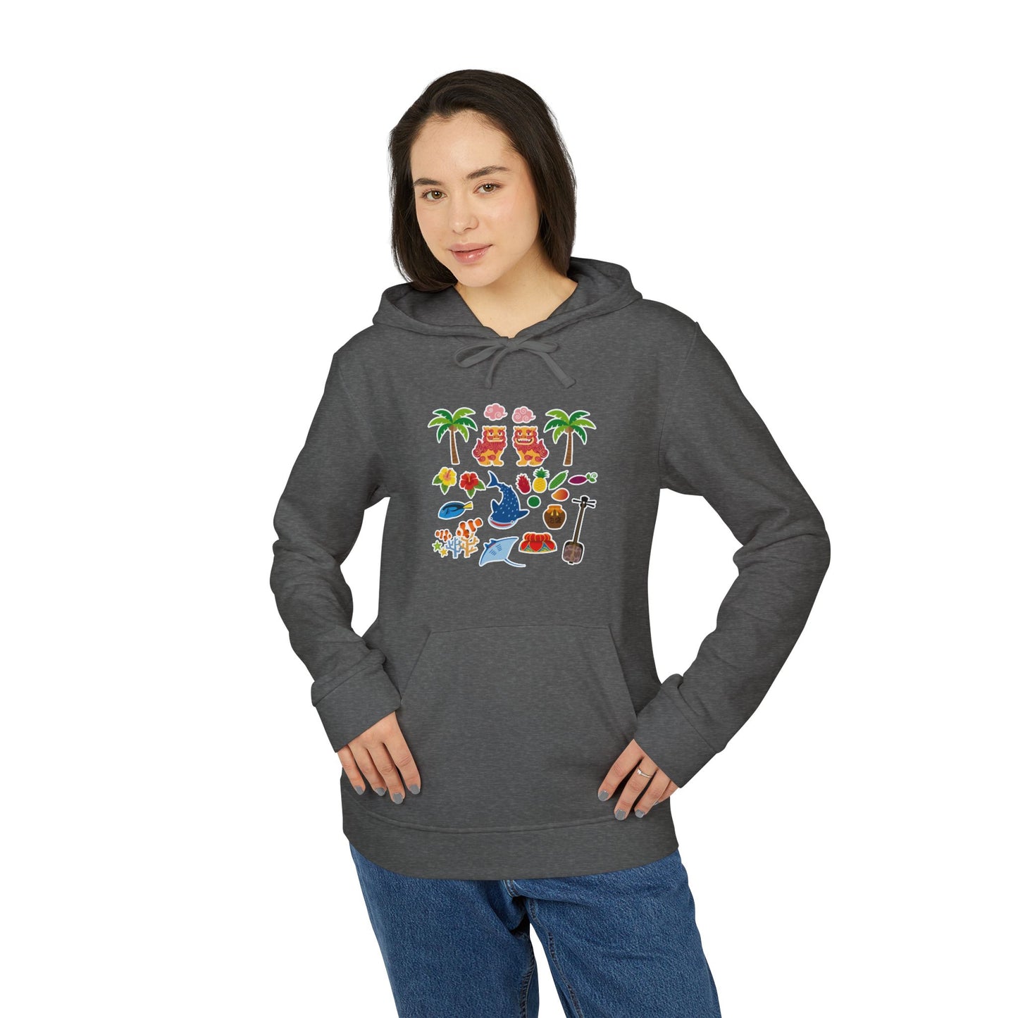 Tropical Paradise Fleece Hoodie