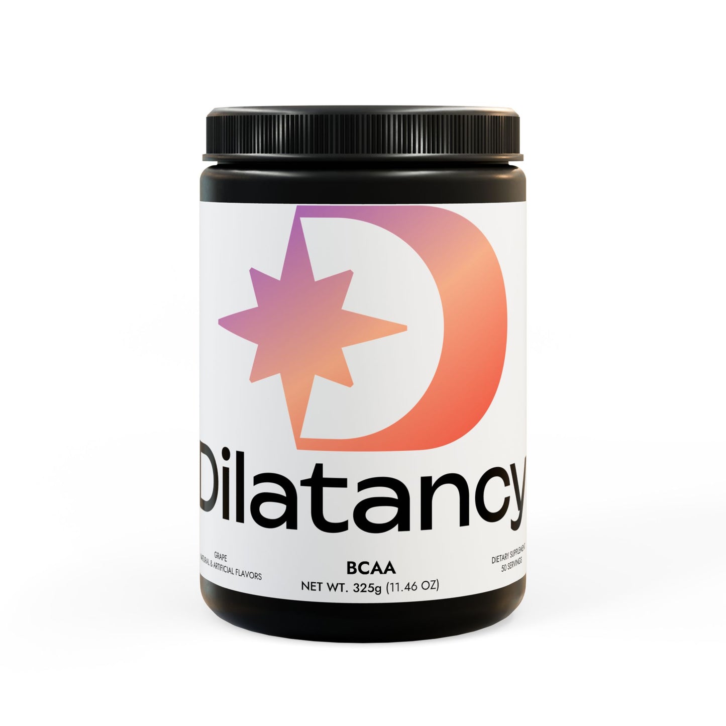 Dilatancy BCAA Supplement, Grape (325g, 11.46oz, 50 servings)