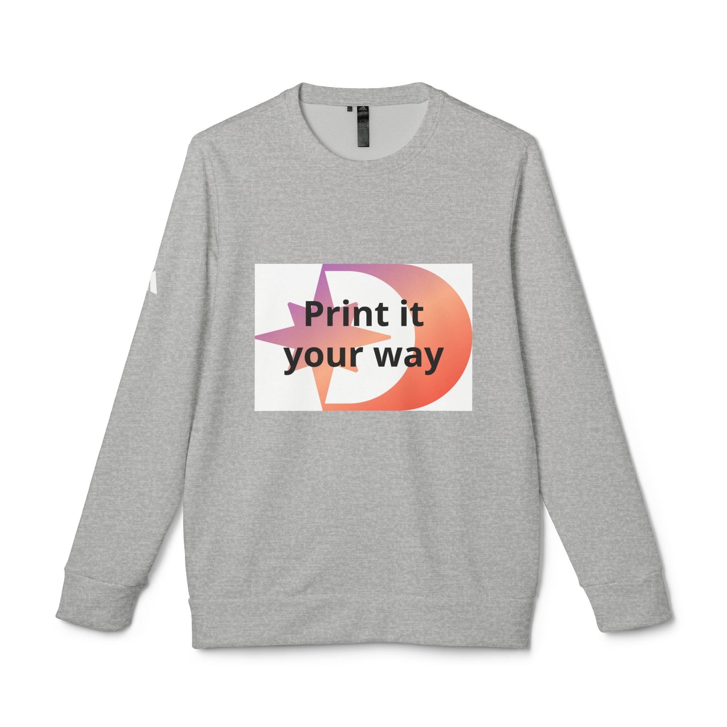 Adidas Customizable Crewneck Sweatshirt