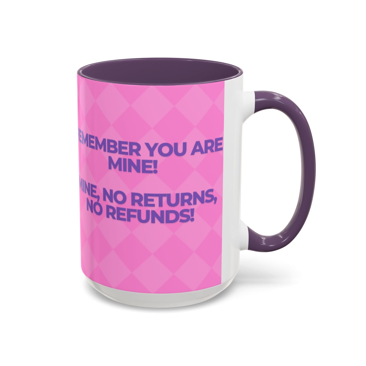 Playful Accent Coffee Mug Perfect Gift for Couples, Humor, Love, Valentines Day, Relationship Celebration, Funny Drinkware