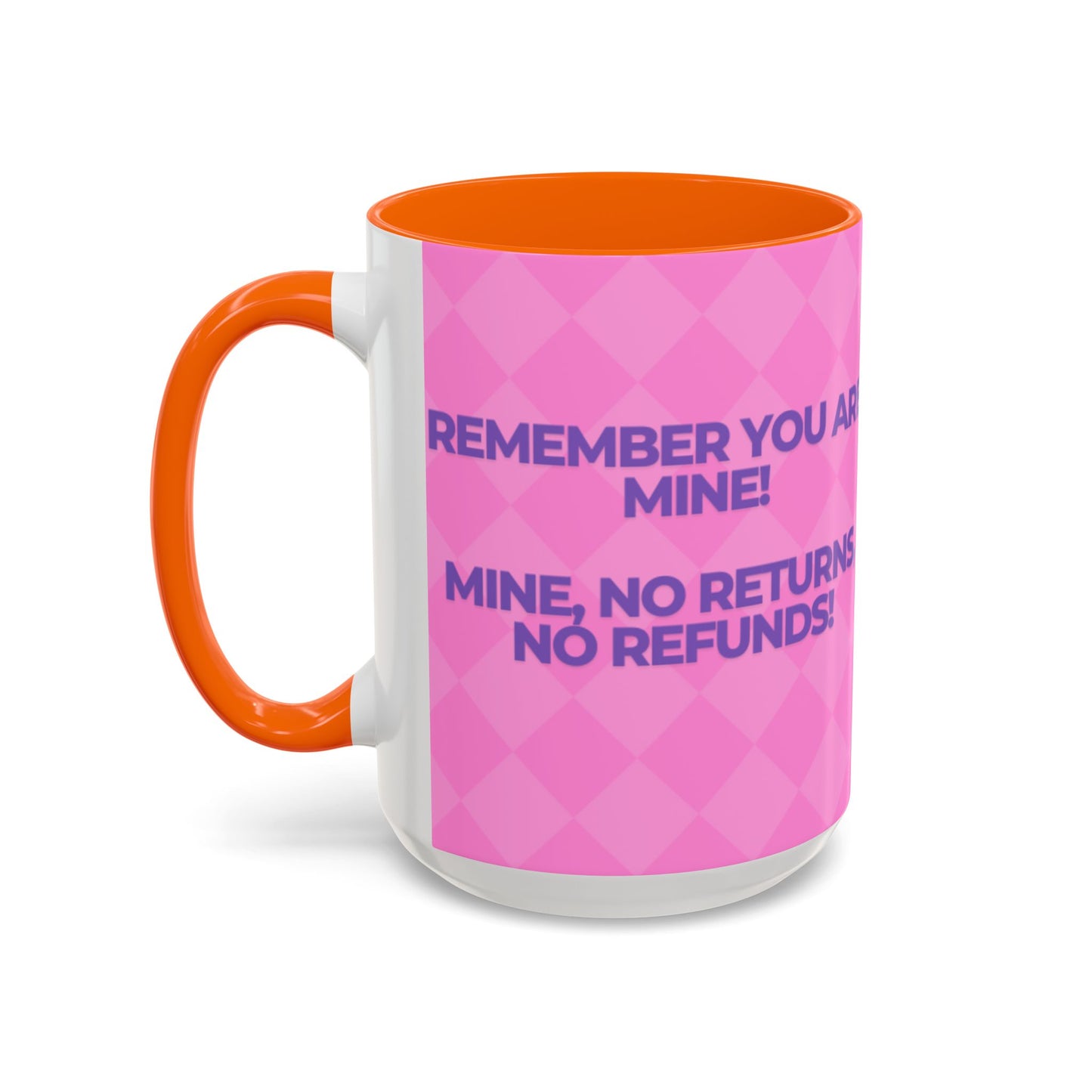 Playful Accent Coffee Mug Perfect Gift for Couples, Humor, Love, Valentines Day, Relationship Celebration, Funny Drinkware