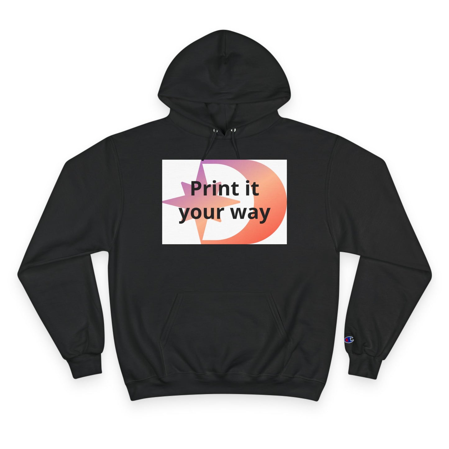 Champion Customizable Hoodie
