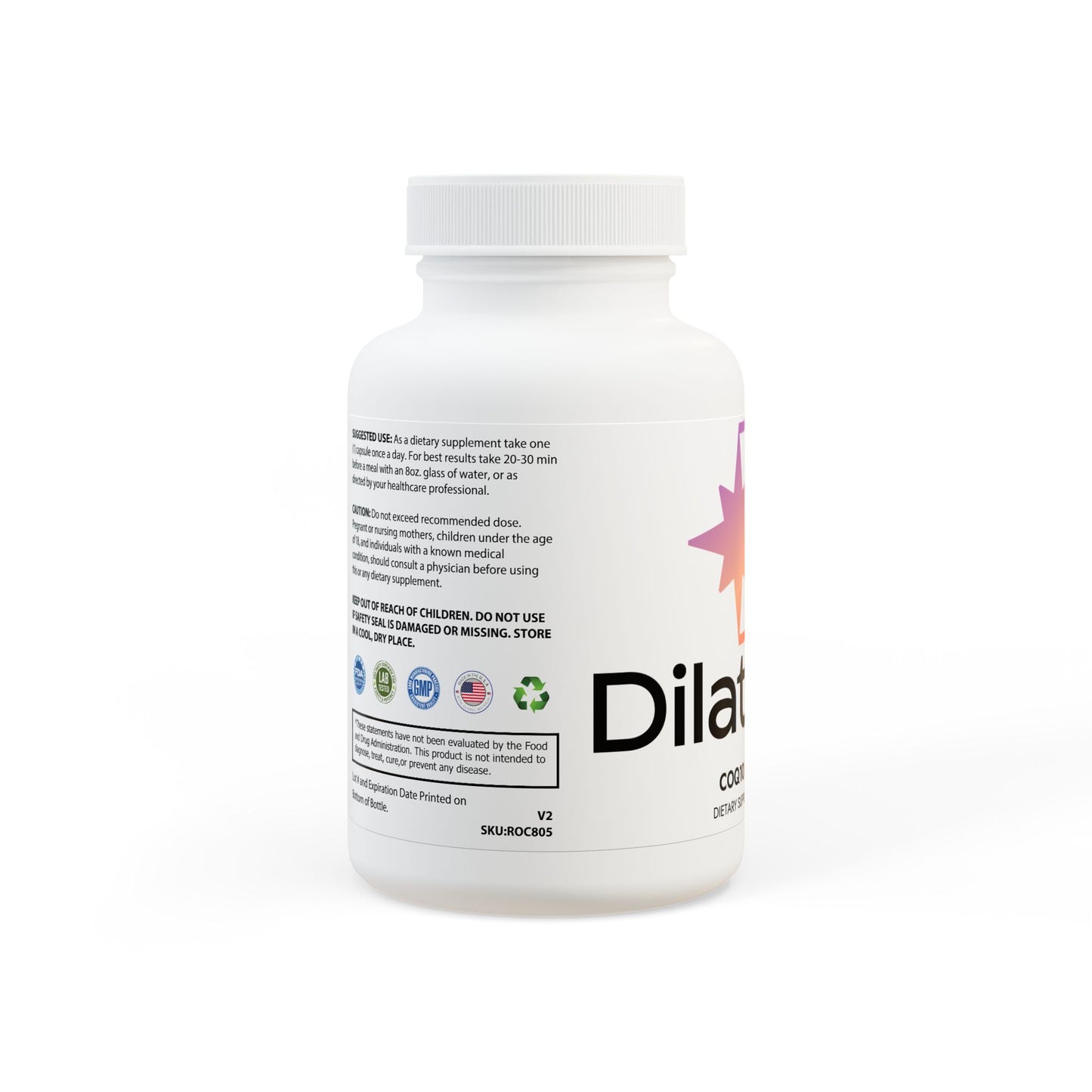Dilatancy CoQ10 (Ubiquinone) Supplement (30 Capsules)