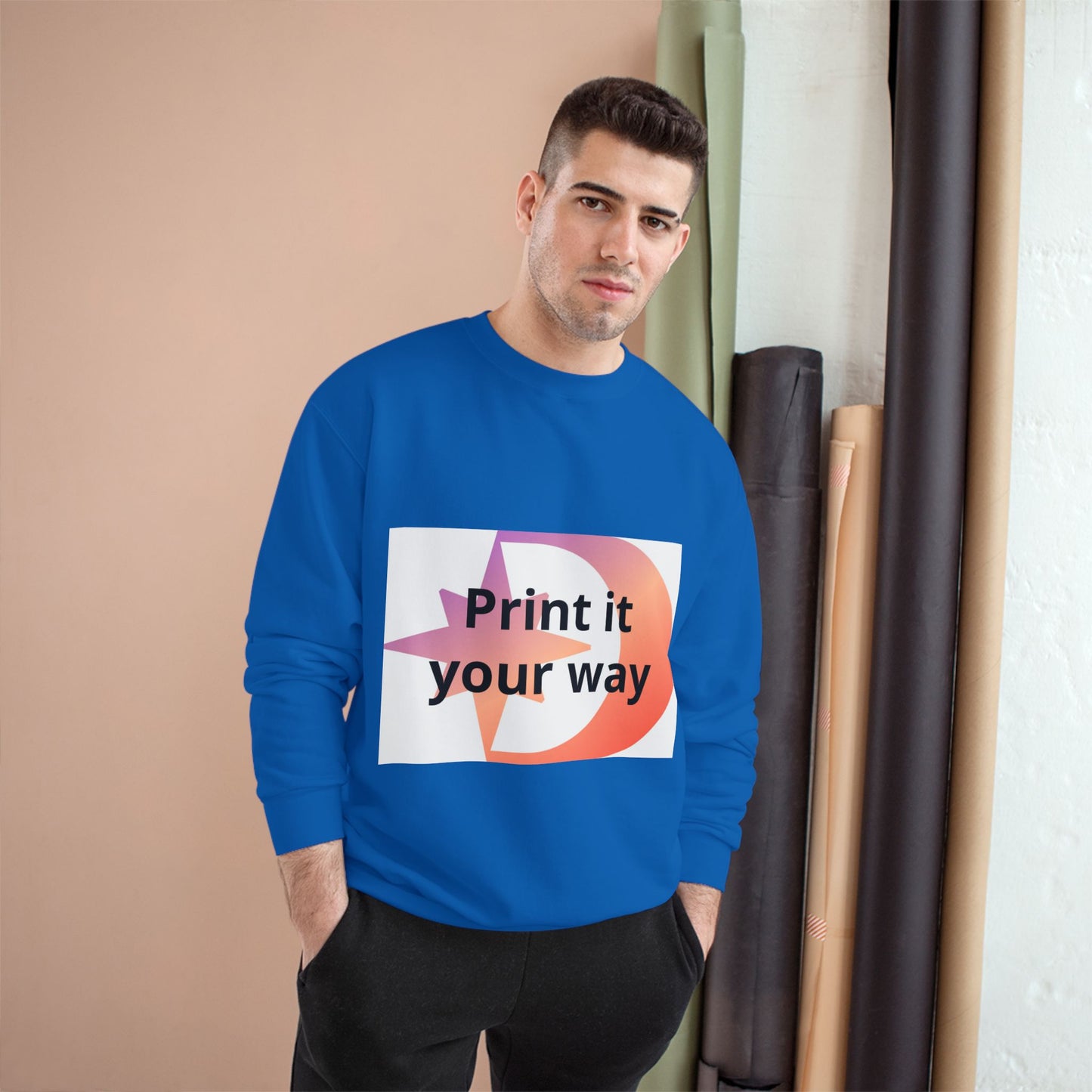 Champion Sweatshirt Customizable Sweatshirt