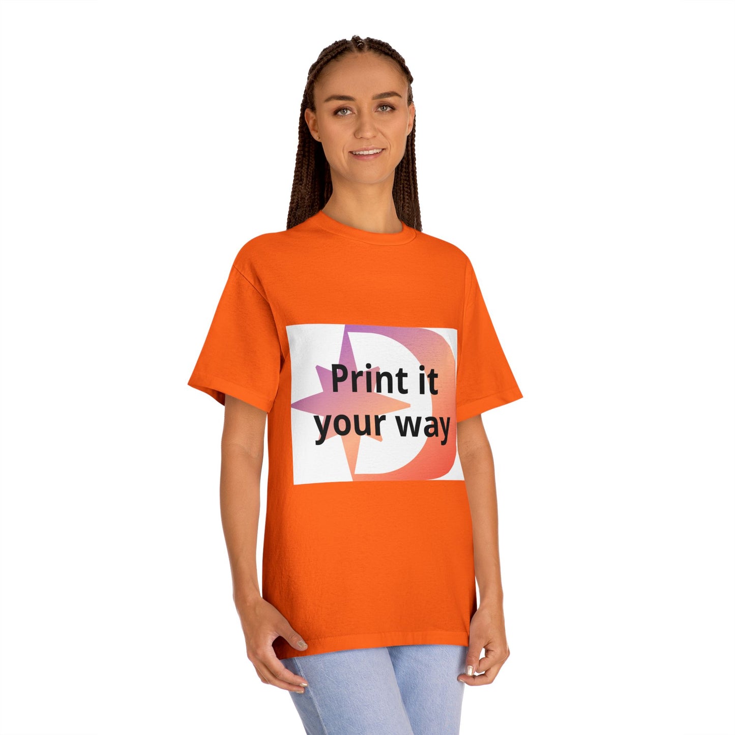 American Apparel Customizable Tee Customizable Graphic Shirt