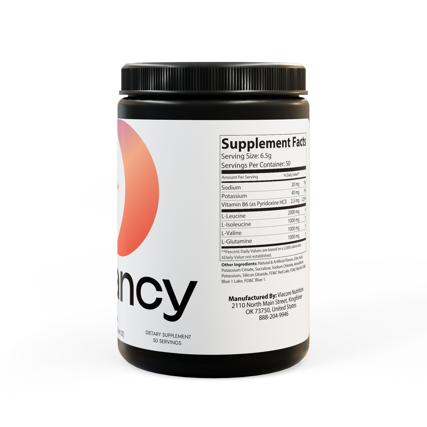 Dilatancy BCAA Supplement, Grape (325g, 11.46oz, 50 servings)