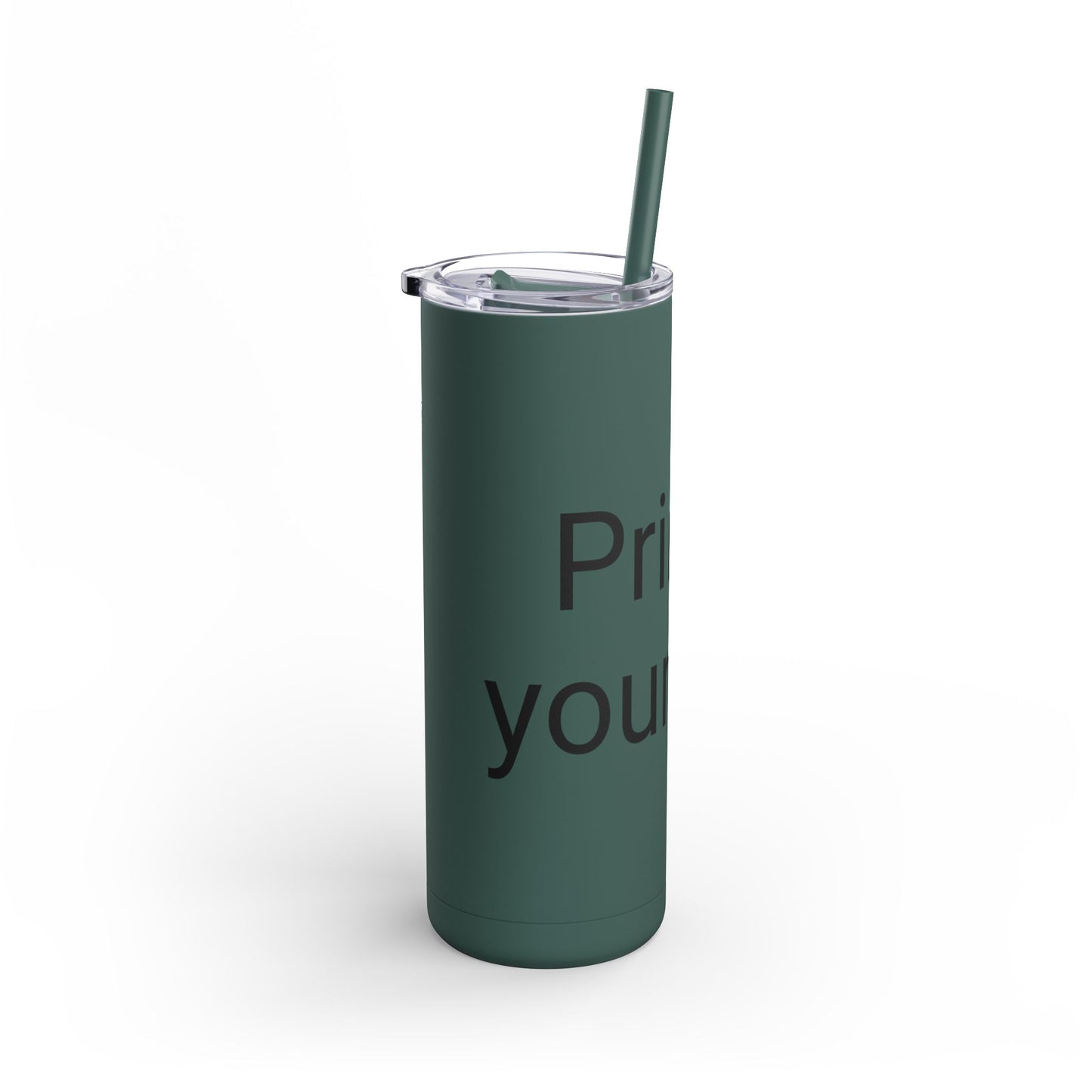 Personalized Matte Tumbler, Custom 20oz Drink Cup, Ideal for Gifts, Travel Mug, Home & Office, Monogrammed Beverage Holder